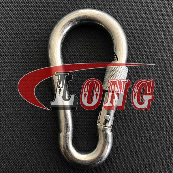 China Carbine Snap Hook with Safety Screw