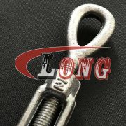 China Galvanized Hook & עין Turnbuckle
