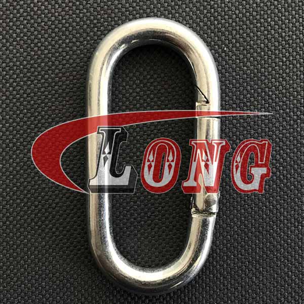 China Oval Snap Hook Zinc Plated Supply
