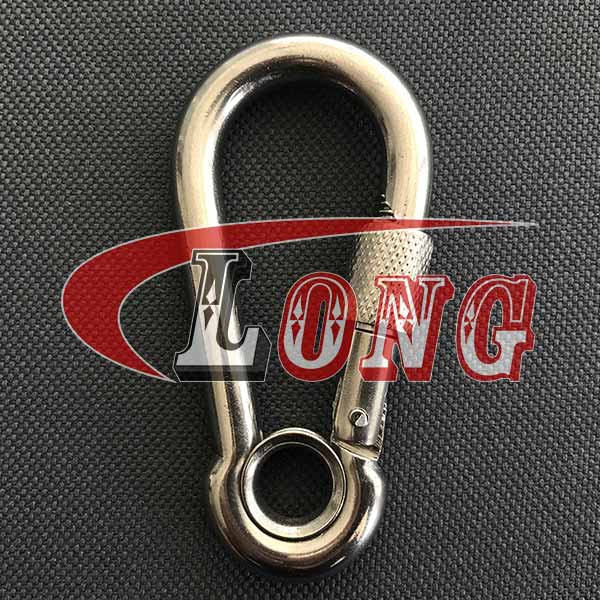 China Stainless Steel Snap Hook with Screw & Eyelet Supply