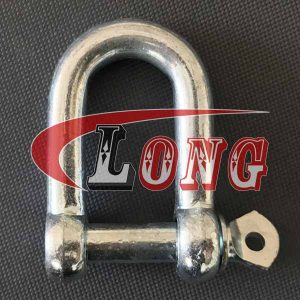 Screw Pin-China LG™ ဖြင့် စီးပွားဖြစ် Galvanized Dee Shackle