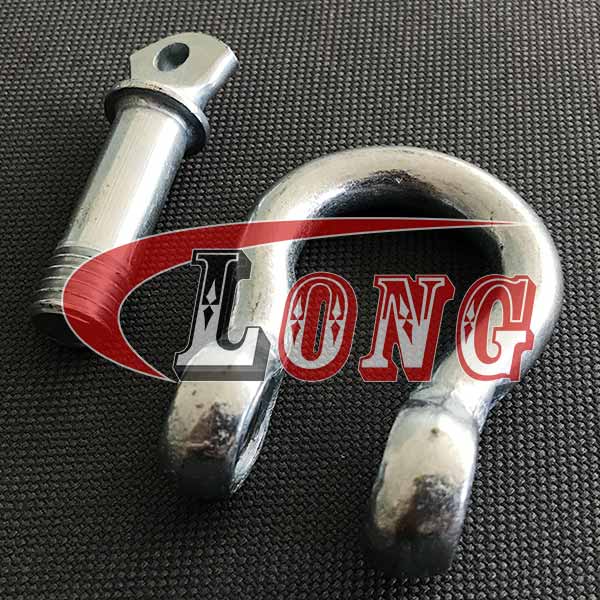 Commercial Galvanized Screw Collar Pin Bow Shackle China,
