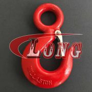 Forged Alloy Eye Hoist Hooks wlatch