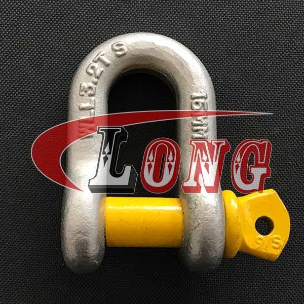 Forged Alloy Grade S D Shackles, Galvanized Chain Shackles