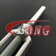 Forged Din1480 Turnbuckle Stub Ends，Galvanized Turnbuckle with Stub Ends Din1480
