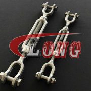 Forgred Din 1480 Jaw and Jaw Turnbuckles,Galvanized Jaw and Jaw Turnbuckles
