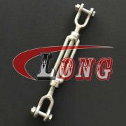 Forgred Din 1480 Jaw and Jaw Turnbuckles,Galvanized Jaw and Jaw Turnbuckles Din1480 China