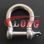 Commercial Galvanized Bow Shackle with Screw Pin-China LG™