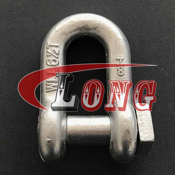 High tensile Mooring Dee Shackle-Self color China, Self-color Square Head Dee Shackles