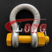 AS2741 Grade S Bow Shackle with Safety Pin-China LG™
