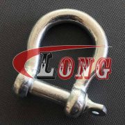 Screw Pin Bow Shackle, Galvanized Commercial Bow Shackle China (3)