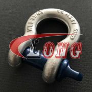 Screw pin bow shackle G-209