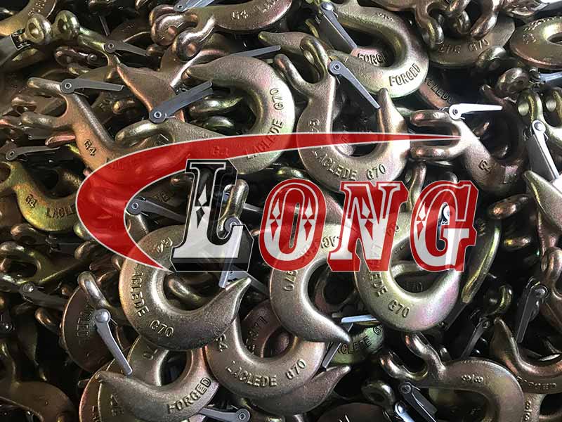 Clevis Slip Hook with Latch Grade 70 Alloy Steel-China LG™