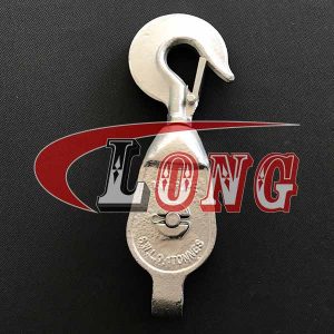 Galvanized Malleable Iron Blocks Swivel Hook With Single Sheave-China LG™