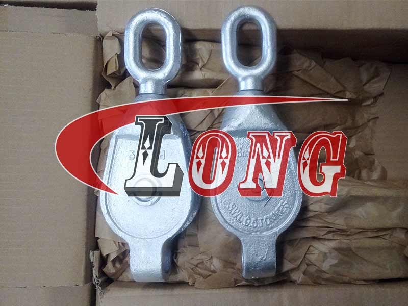 Galvanized Malleable Iron Blocks With Eye Single Sheave-China LG™