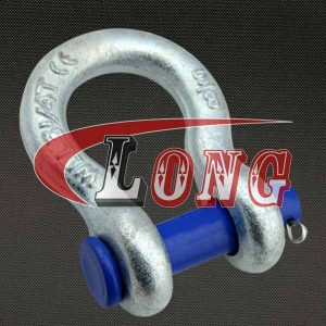 G-213 Round Pin Anchor Bow Shackle US Fed. Spec.