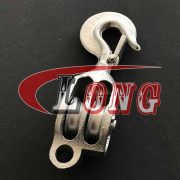 malleable-iron-blocks-swivel-hook-double-wheel-china