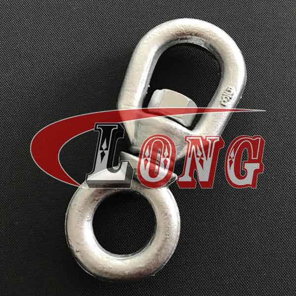 G-401 Forged Chain Swivel, Forged Chain Swivel with Round Eye and Oval Eye (3)