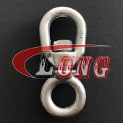 G-401 Forged Chain Swivel, Forged Chain Swivel with Round Eye and Oval Eye (4)