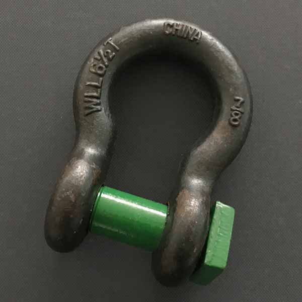 High tensile Square Head Bow Shackle