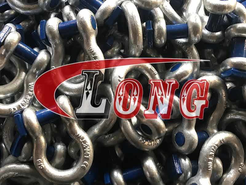 High Tensile Square Head Bow Shackle-China LG™