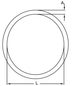 O-ring rotund din oțel inoxidabil-China LG Manufacture