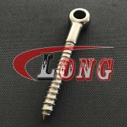 China Stainless Steel Eye Lag Screw Manufactures