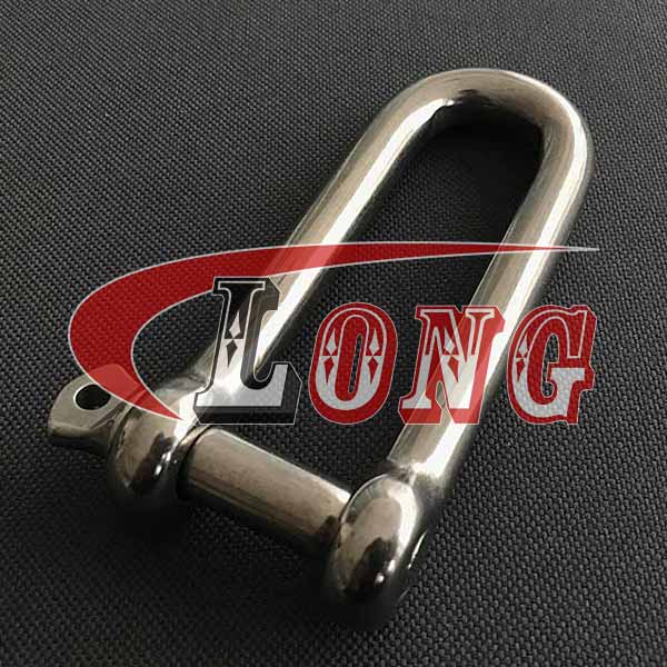 China Stainless Steel Long D Shackle Manufactures