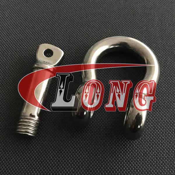 China Stainless Steel Screw Pin Anchor Shackles Supply
