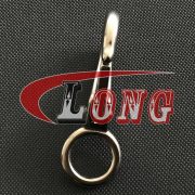 China Stainless Steel Swivel Eye Boat Snap Hook Supply