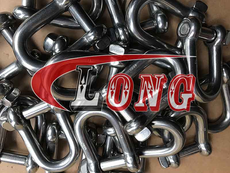 Stainless Steel Square Head Pin D Shackle-China LG™