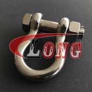 Stainless Steel Bolt Type Anchor Shackle