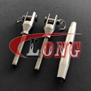Stainless Steel JIS Closed Body Turnbuckle Jaw & Jaw