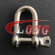 Stainless Steel Screw Pin Chain Shackles