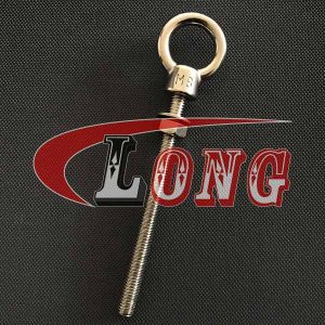 Keluli tahan karat Long Shank Eye Bolt-China LG Manufacture