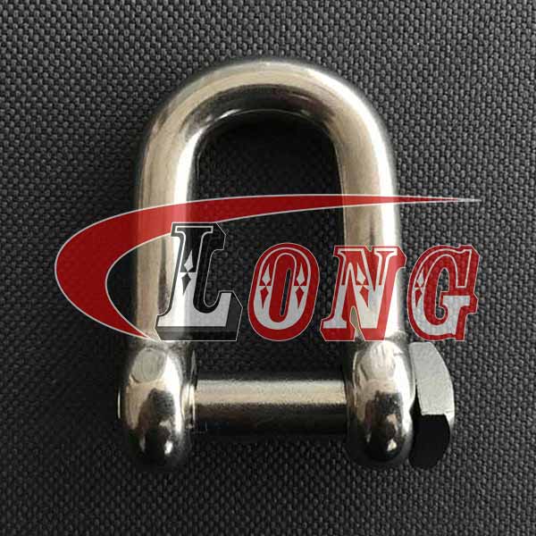 Stainless Steel Square Head Dee Shackle (2)