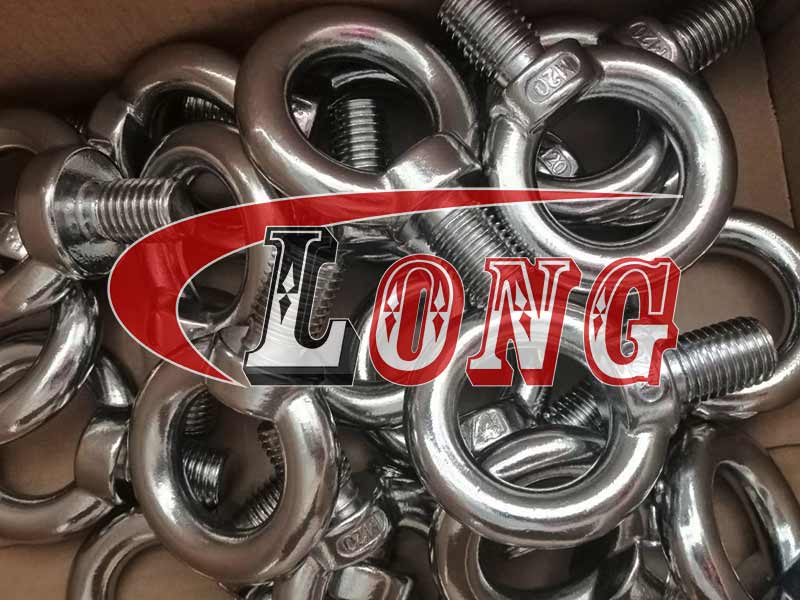 Stainless Steel DIN 580 Lifting Eye Bolt-China LG™