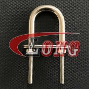 Stainless Steel U Bolt with 2 Plates and Nuts-China LG™