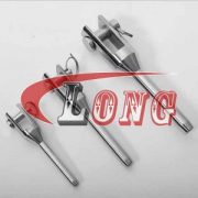 Stainless Steel Swage Machined Fork Terminal-China LG Manufacture
