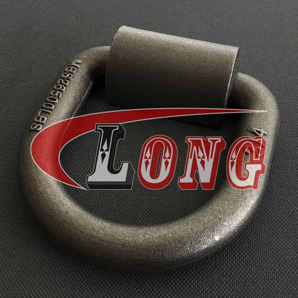 Кованое приварное D-кольцо с монтажным кронштейном-Китай-lg