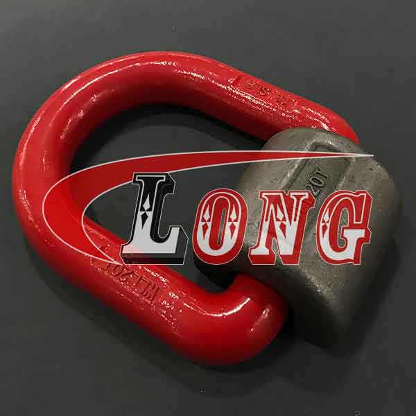 G80 Forged D Ring with Weld-on Wrap-