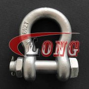 Grade 80 Alloy Bolt Type Anchor Bow Shackles-China LG™