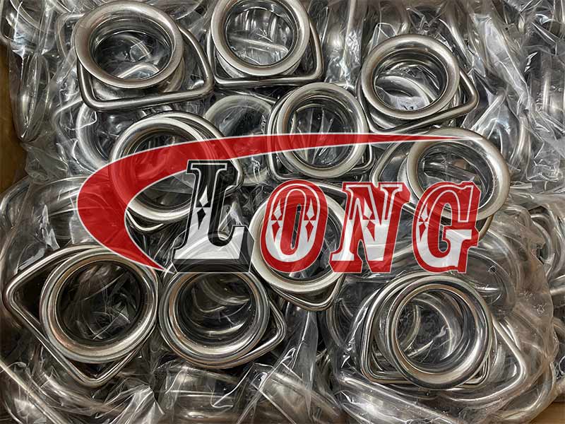 Stainless Steel D Ring Thimble Round Sheave Wire Rope