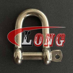Stainless Steel D Shackle Captive Pin-China LG Supply