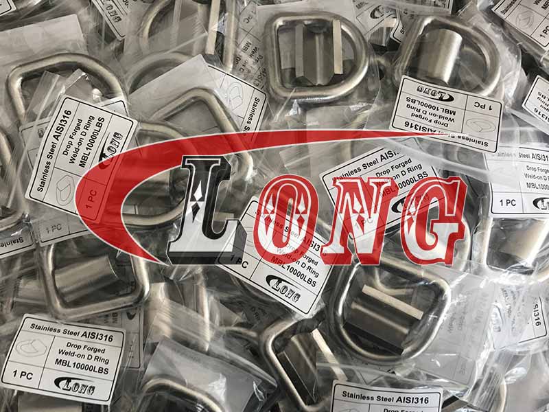 Forged Weld-on D-Ring Stainless Steel-China LG™