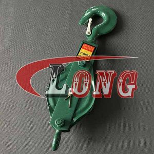 Closed Type Pulley Block Single Sheave With Hook 7411-China LG™
