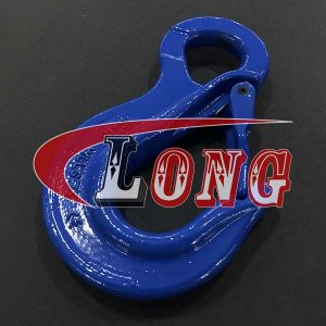 G100 French Type Eye Sling Hook with Forged Latch-China LG™