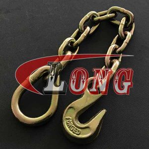 Grab Hook w / 18″ Chain Anchor Pear Ring-Chine LG ™