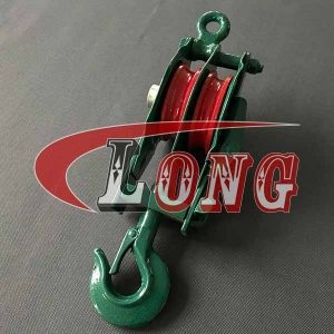 Open Type Pulley Block Double Sheave With Hook 7112-China LG™