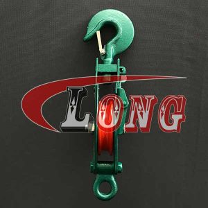 Одинарный шкив открытого типа с крюком 7111-Китай LG™